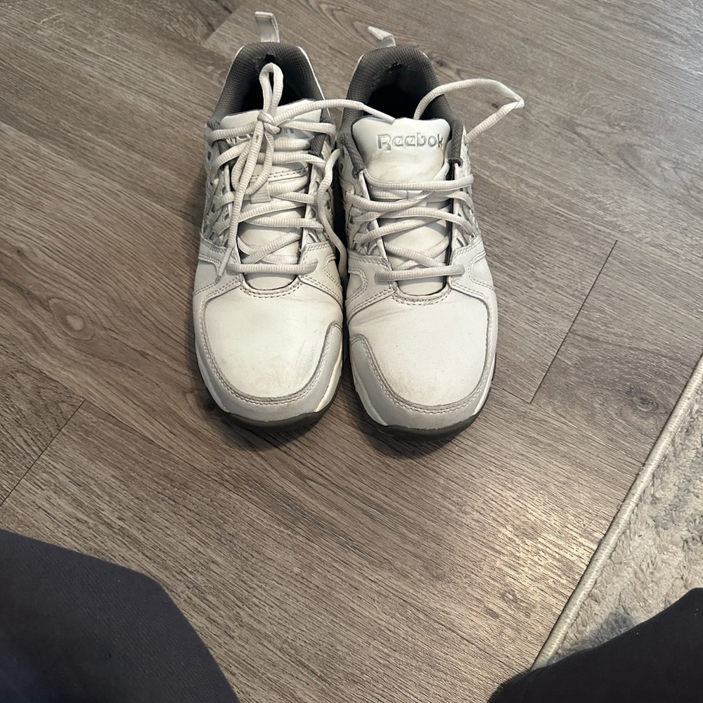 Reebok Men's White Athletic Shoes